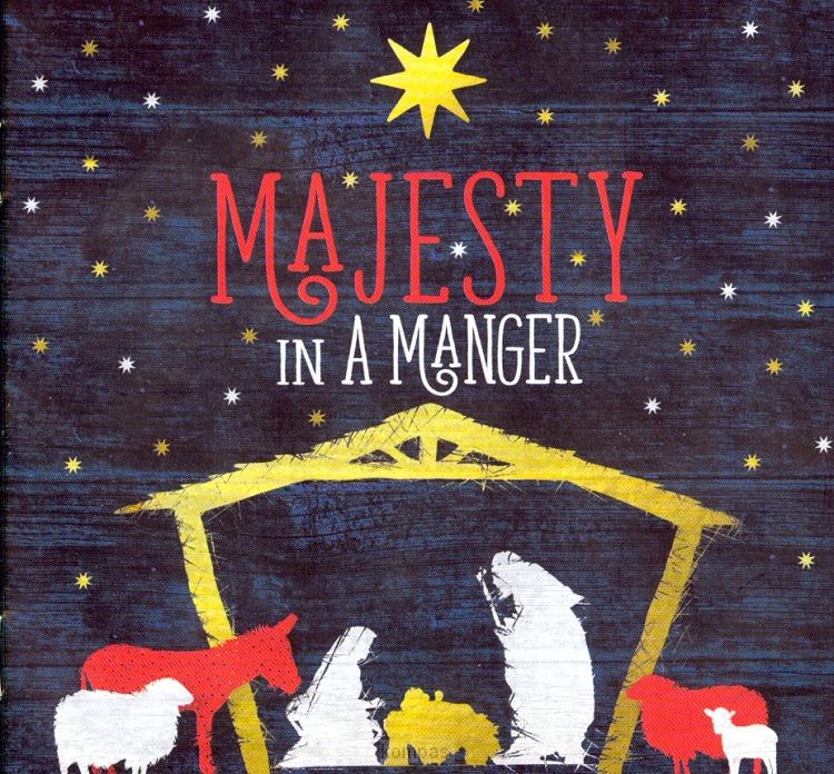 Majesty in a manger