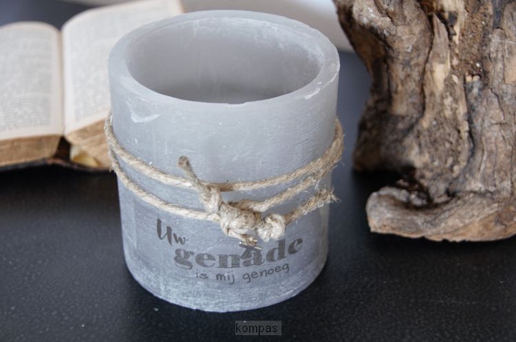 U genade is mij genoeg (Taupe)