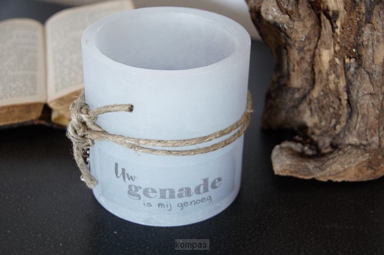 Uw genade is mij genoeg blauw