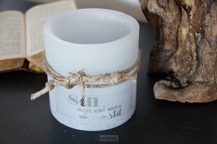 Stil mijn ziel wees stil  Taupe