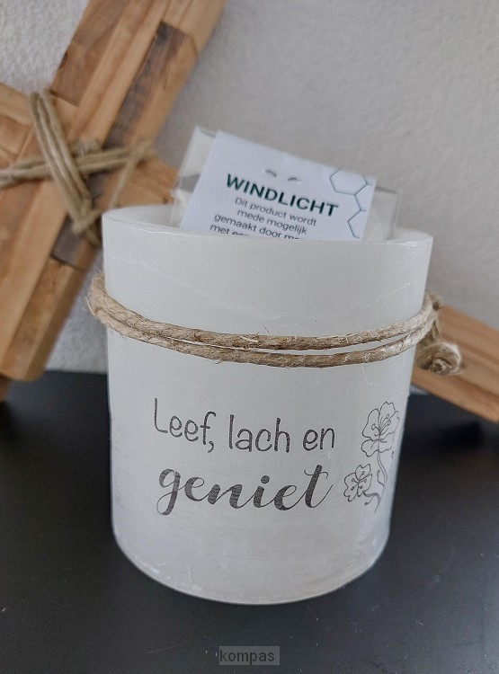 Leef, lach en geniet - Ivoor