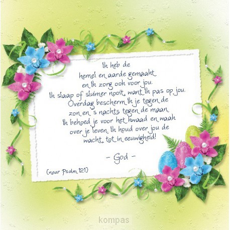 Choice kaartje Ik heb de hemel en aarde