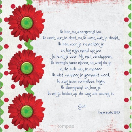 Choice kaartje Ik ken en doorgrond jou