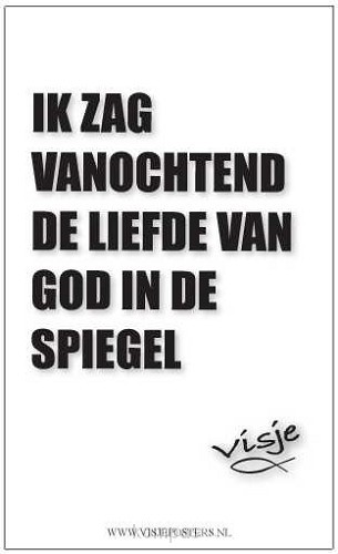 Minicard visje gods liefde in de spi s10