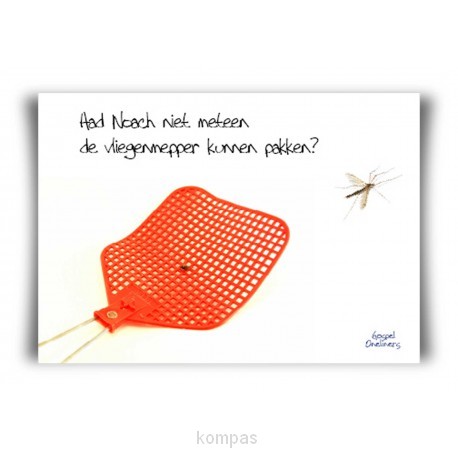 Minikaart kon noach niet meteen de vlieg