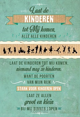 Wenskaart blad blanco