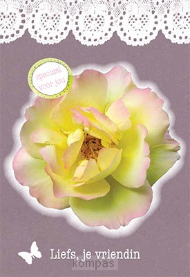 Wenskaart feestje van harte gefeliciteer