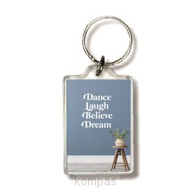 Sleutelhanger dance love believe dream