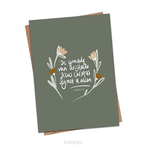 Filemon 1:25 de ganade van de Heere Jezu