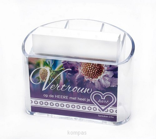 Memohouder vertrouw op de HEERE HSV