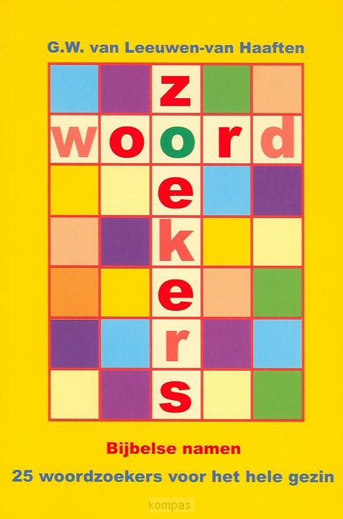 Woordzoekers 1 bijbelse namen