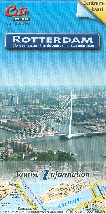 Centrumkaart Rotterdam