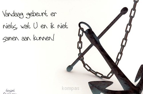 Prentbriefkaart vandaag gebeurt er niets