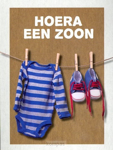 Kaart hoera een zoon