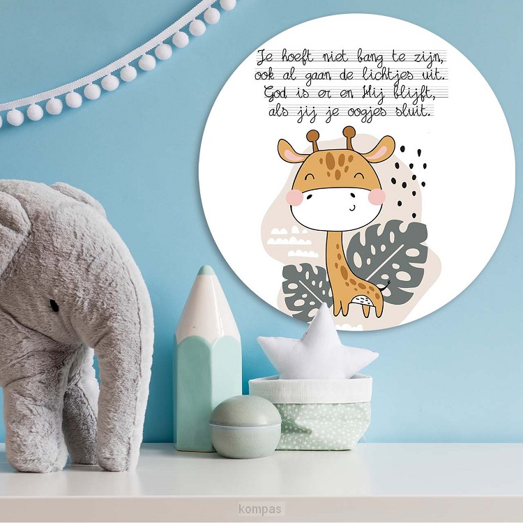 Muurcirkel je hoeft niet bang te zijn