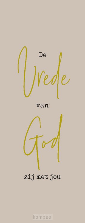Boekenlegger de Vrede van God