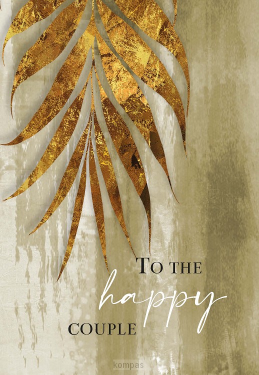 Wenskaart happy couple