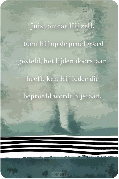 Minikaartje Hij kan bijstaan