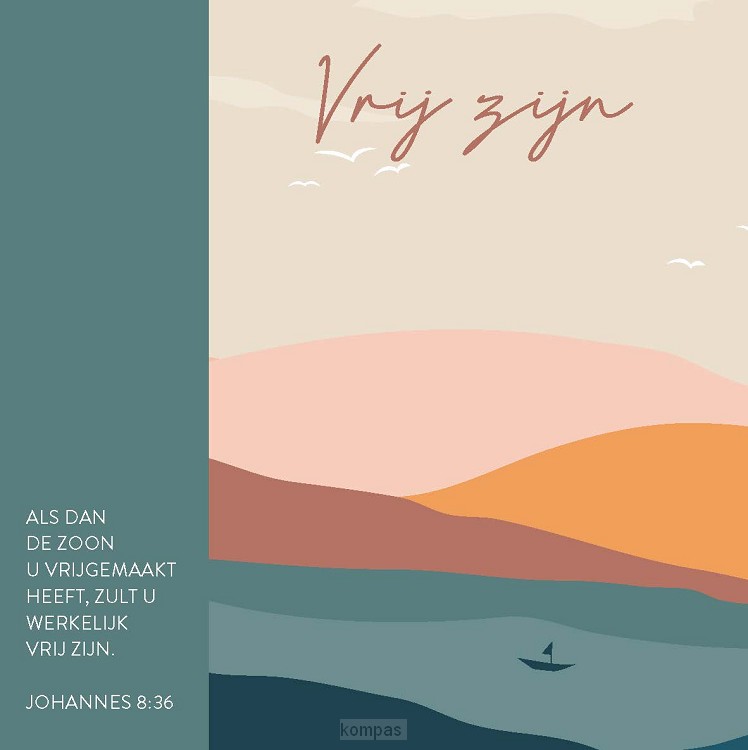 Kaart vrij zijn - Joh 8:36