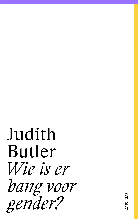 Wie is er bang voor gender?