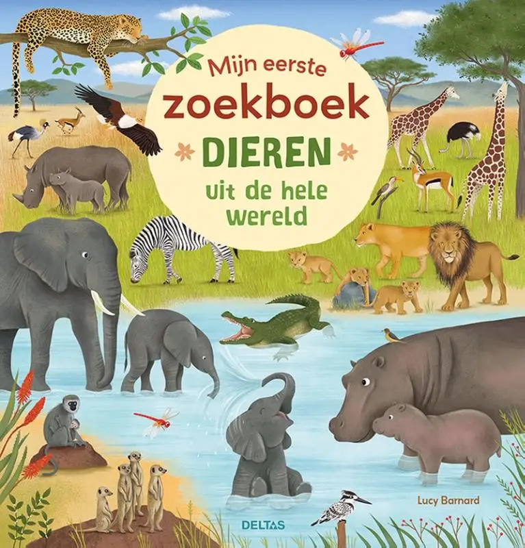 Mijn eerste zoekboek - dieren uit de h