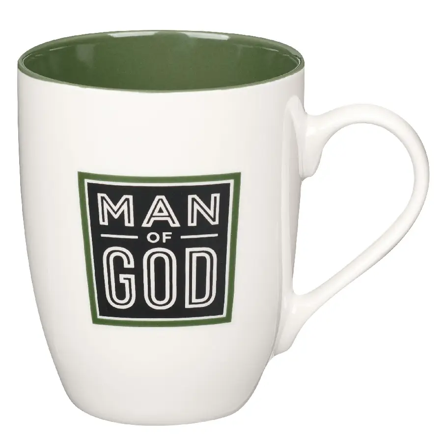 Mug Green/Black Man of God