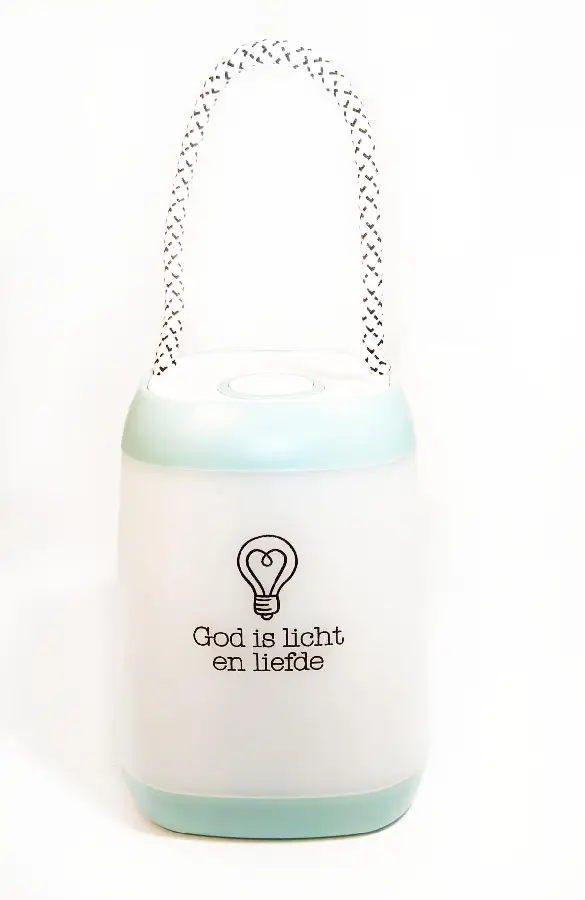 God is licht en liefde camping licht