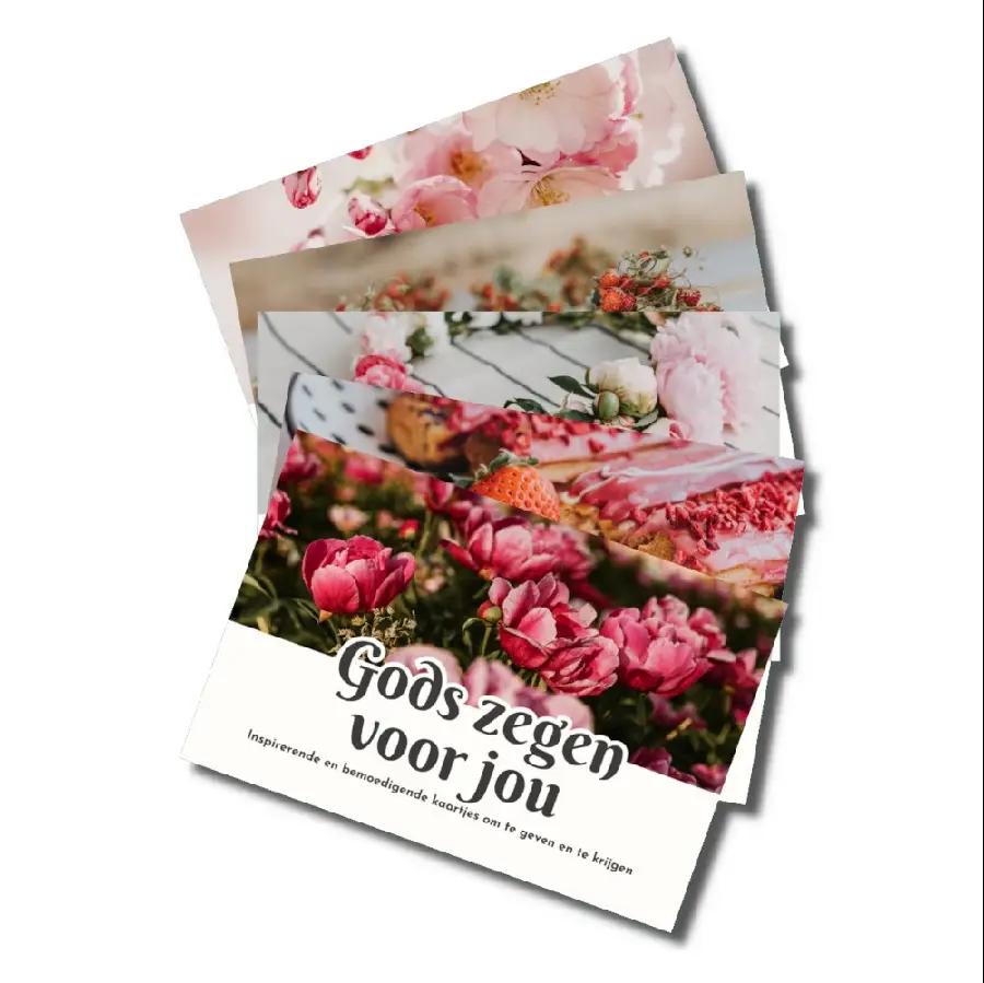 Zegenkaartjes in doosje