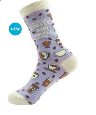 Bless my sole socks Coffee and grace