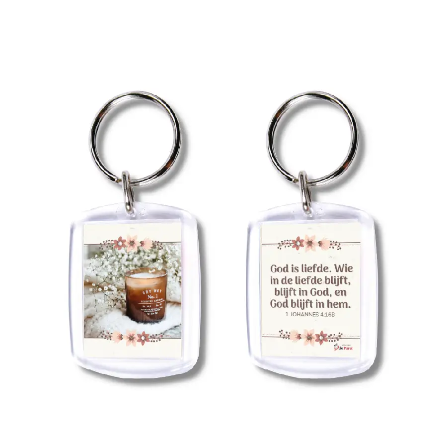 Sleutelhanger God is liefde