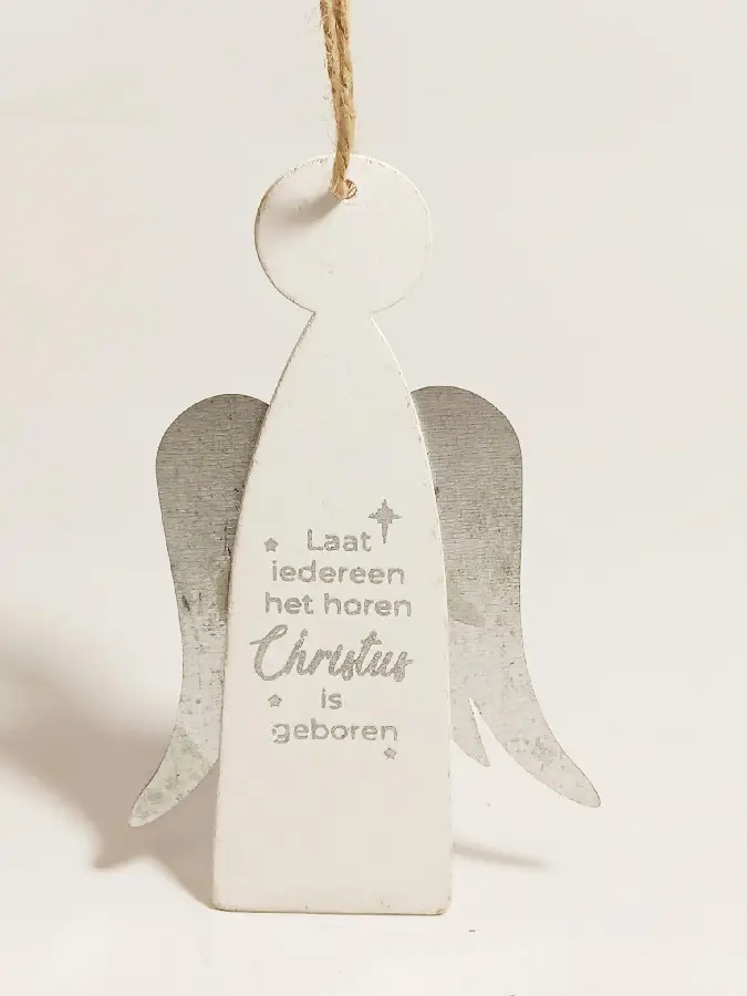 Laat iedereen het horen. Engel