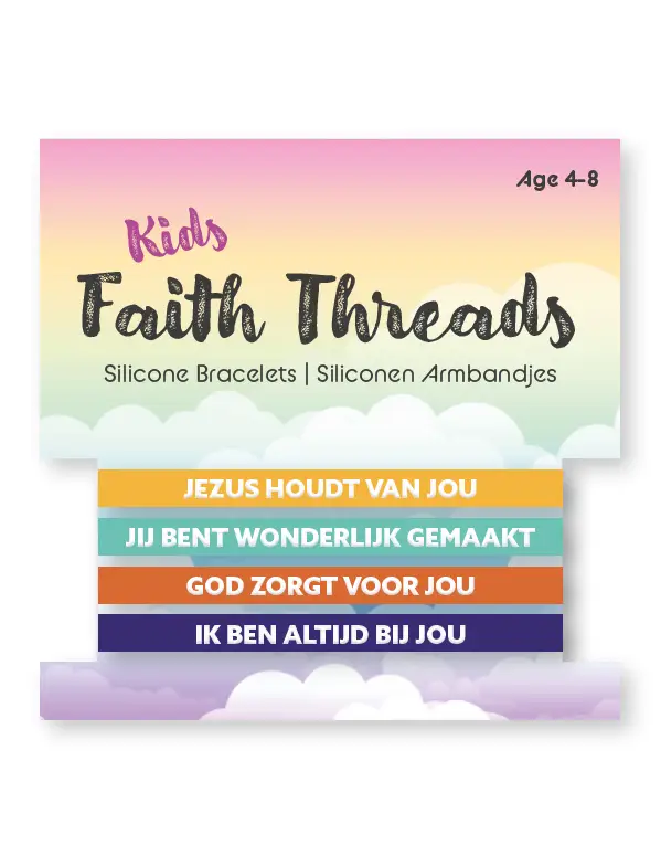 Geloofsarmbandjes - jezus houdt van jou