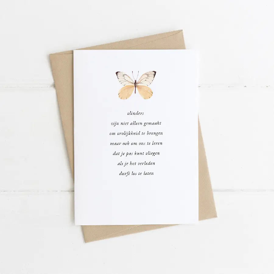 Vlinders zijn niet alleen ....