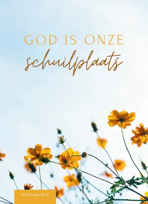 God is onze schuilplaats