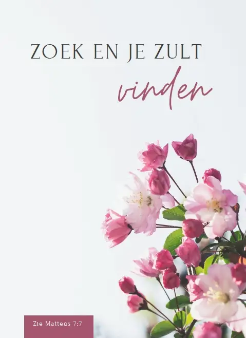 Zoek en je zult vinden