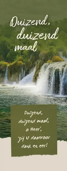 Duizend,duizend maal,