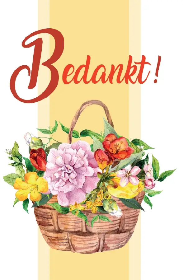 Bedankt