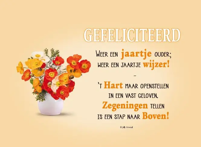 Gefeliciteerd