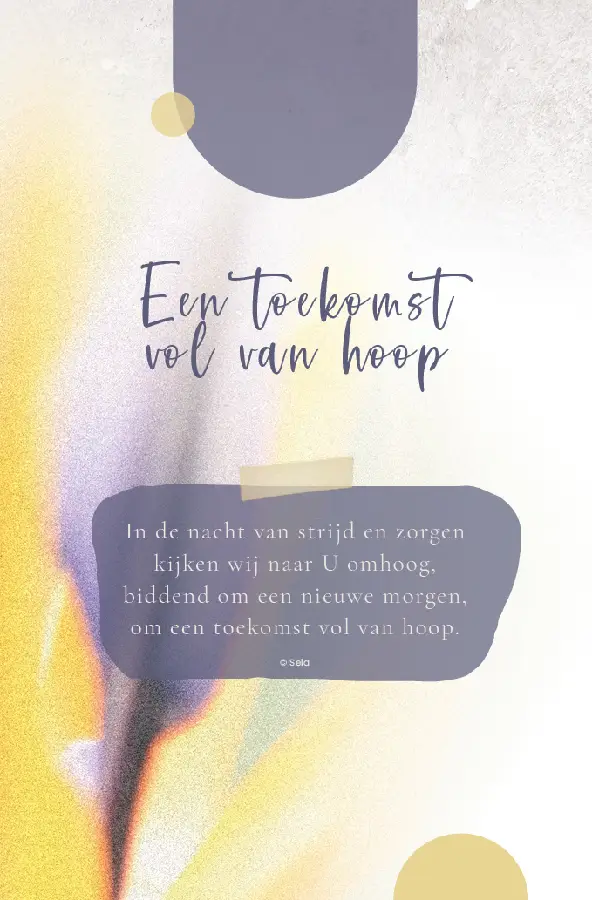 Toekomst vol van hoop