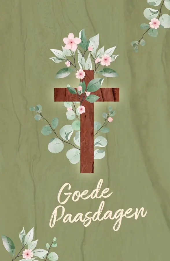 Wenskaart Goede Paasdagen