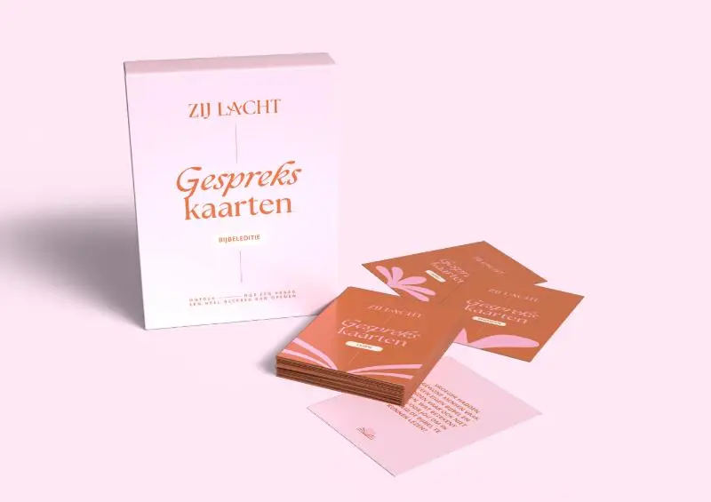 Zij Lacht gesprekskaarten