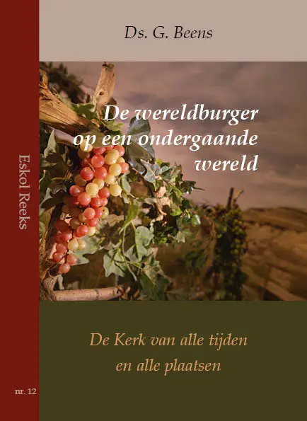 Wereldburger op een ondergaande wereld