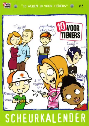 Scheurkalender 10 weken voor tieners