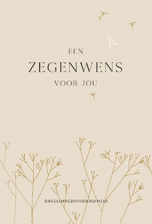 Zegenwens voor jou