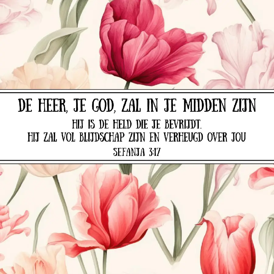 De HEER, je God, zal in je midden zijn