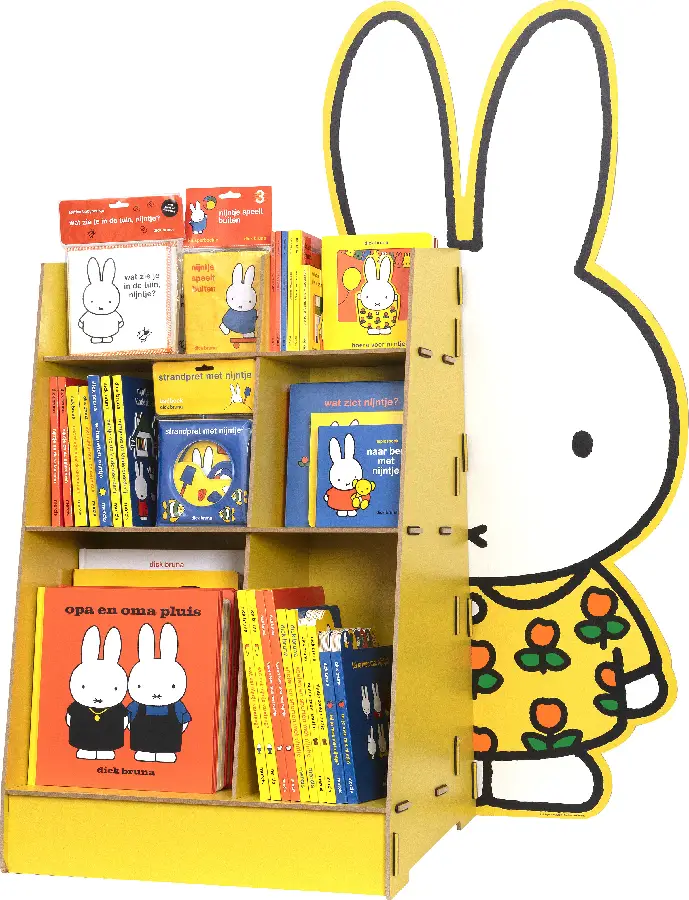 Vloerdisplay nijntje tulpenjurk