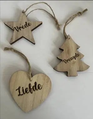 Boomhangers Vreugde Liefde Vrede