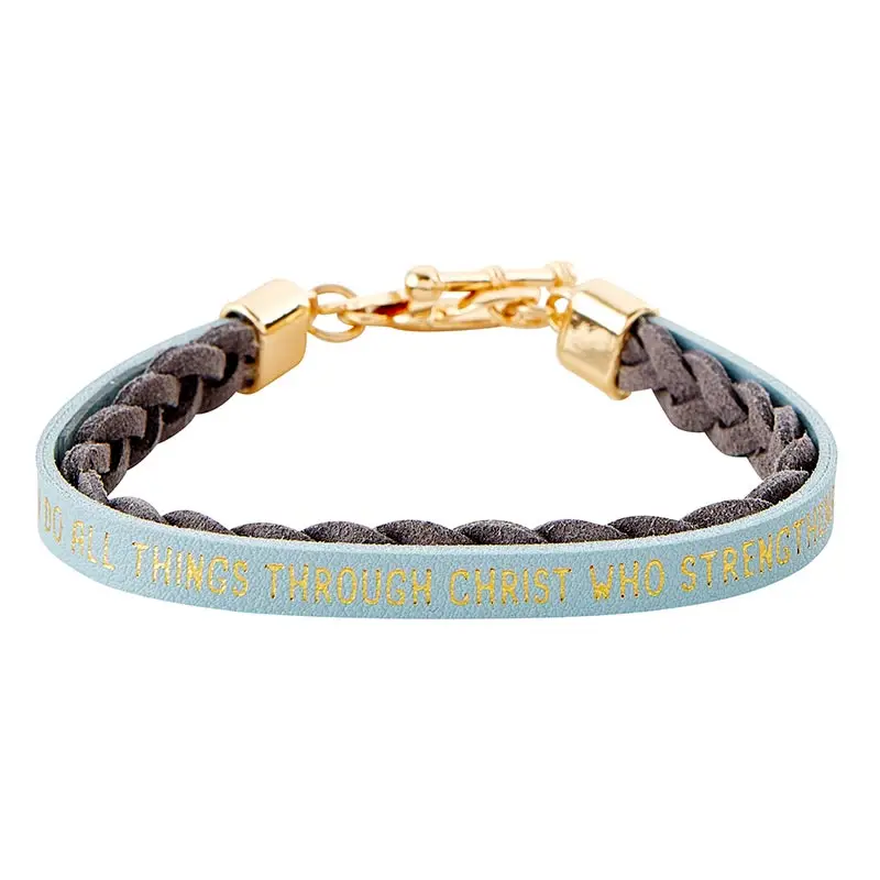 Wrapped in love bracelets light Blue