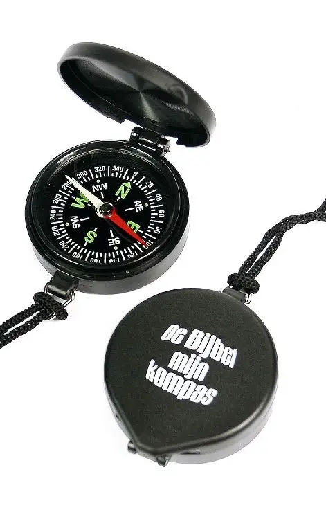 Kompas de bijbel mijn kompas zwart