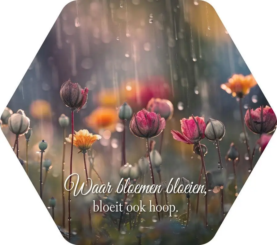 Waar bloemen bloeien